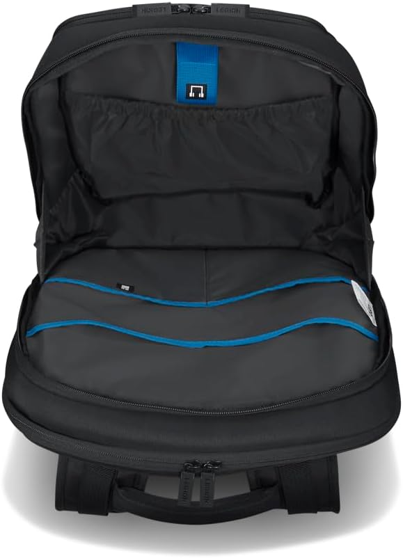 Lenovo - Legion 17” Armored Backpack – Gaming Laptop Bag – Double Layered Protection – Dedicated Storage Pockets – Durable Pack with EVA Front Shield