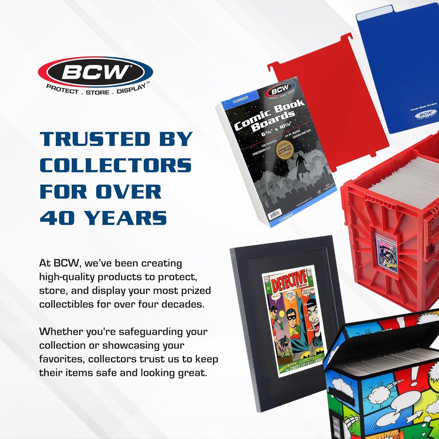 BCW Supplies 9x12 Toploaders - 20-Pack Clear PVC Rigid Protectors