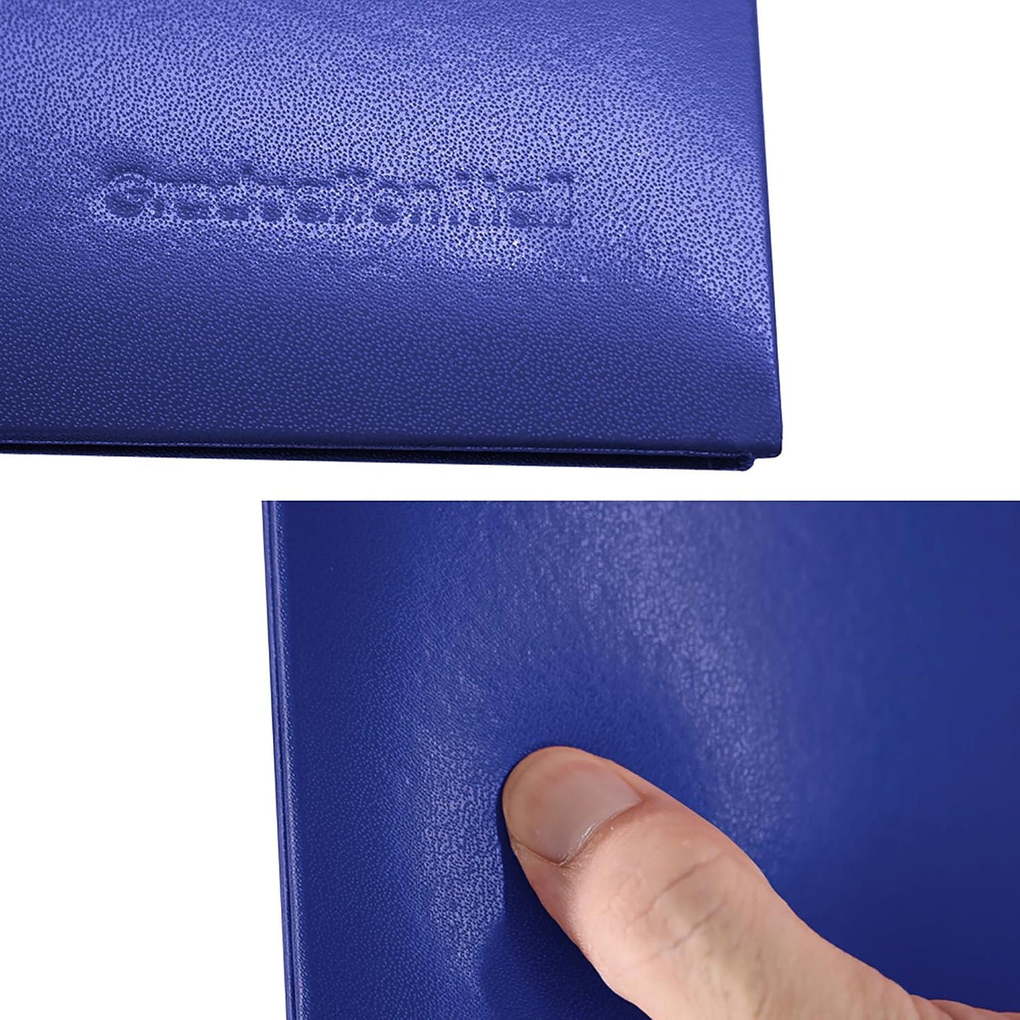 GraduationMall 8.5"x11" Smooth Padded Diploma Cover Certificate Holder Royal,6-Packs