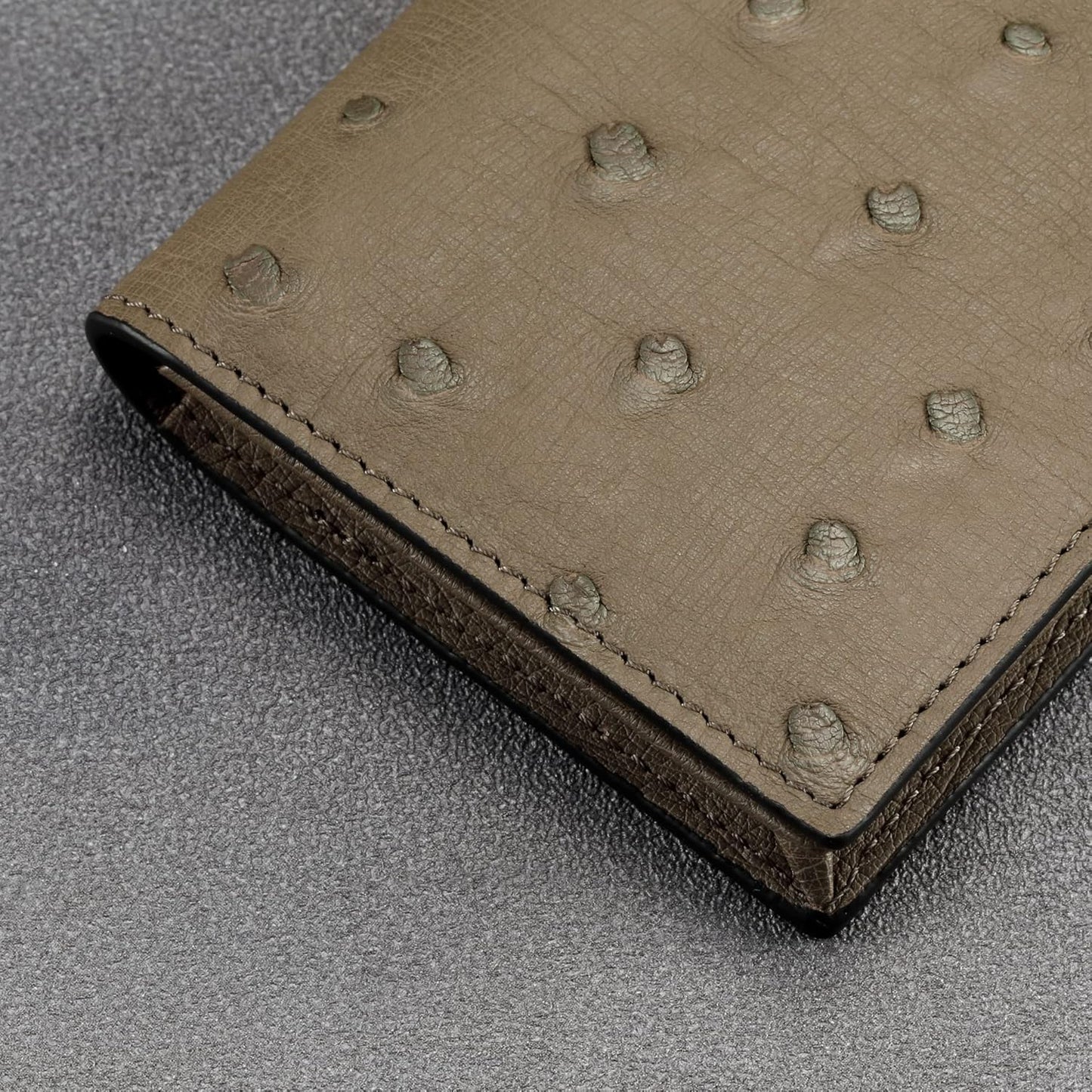 Leather Business Card Case Holder for Men & Women, Italian Calfskin