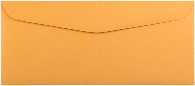Limited Papers #10 Brown Mailing Envelopes - 4 1/8 x 9 1/2 - Durable & Secure - Bulk 500/Pack