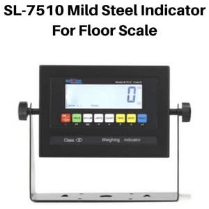 SellEton SL-5x7-20K Heavy Duty Industrial Floor Scale, Metal Indicator with Platform Scale (60" x 84", 20,000 lbs x 2 lb)