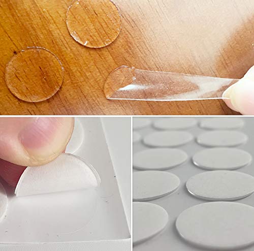 Clear Sticky Tack Adhesive Poster Tacky Putty Removable Round Putty Double-Sided Round No Traces Adhesive Sticke for Festival Decoration（490）