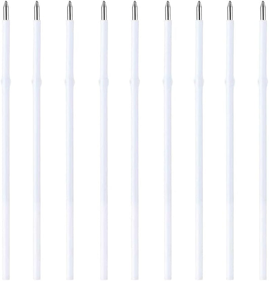20 pcs 1mm Black Color Replaceable Ballpoint Pen Refill School Office Supplies(4.2 inch)