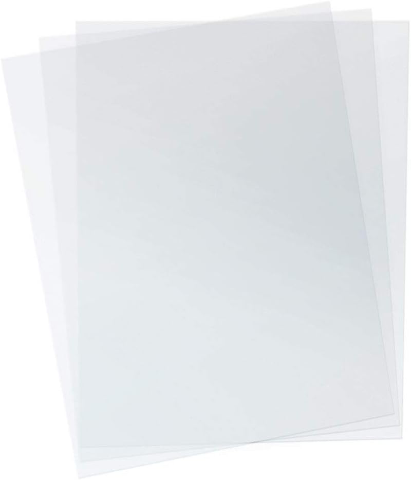 TruBind Binding Covers for Reports and Presentations - Crystal Clear PVC - 7 Mil Thick - Letter Size - 8 3/4 inch x 11 1/4 inch - Round Corners - No Tissue Interleaving - 100/Bx (CVR-07BRN)
