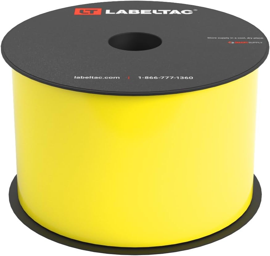 LT4/LT4P/LTPX Label Supply 3" x 150' Hi-Vis Yellow