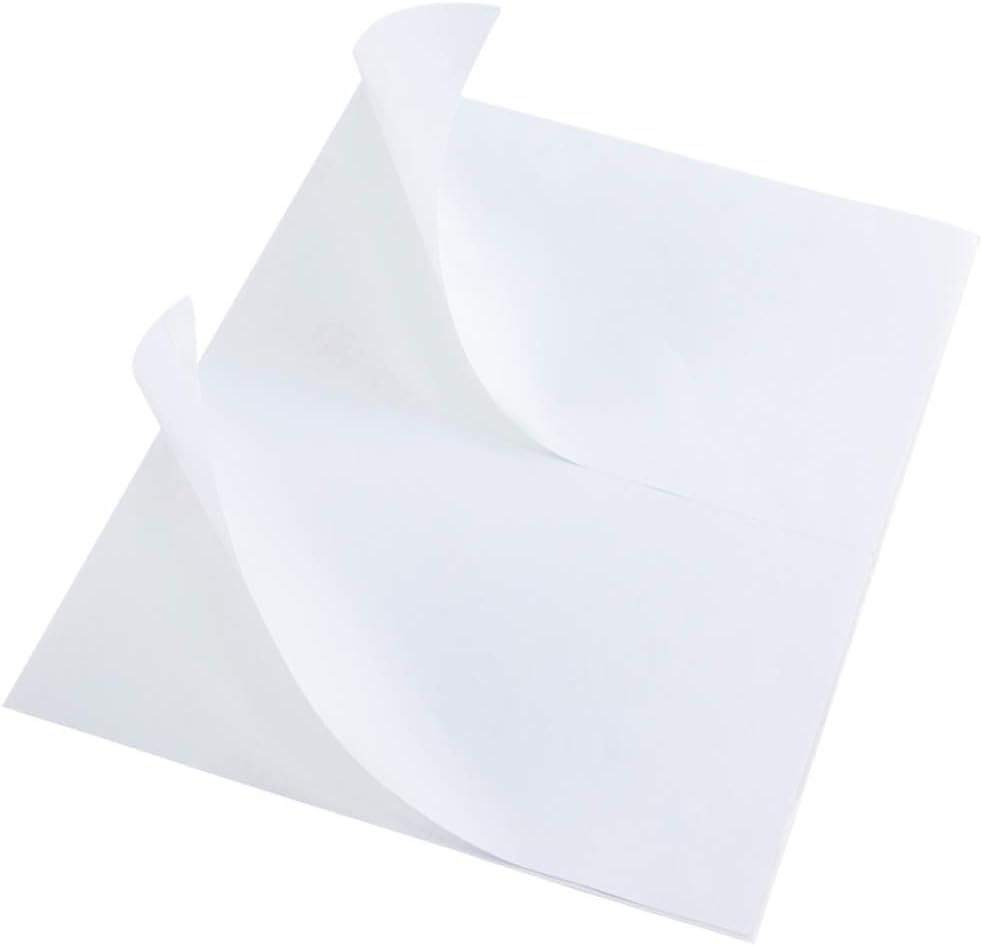 L LIKED Half Sheet Shipping Labels 2 per Sheet, 500 Sheets Printable 8.5" x 5.5" Sticker for Laser & Inkjet Printers Labels (1000 Labels)