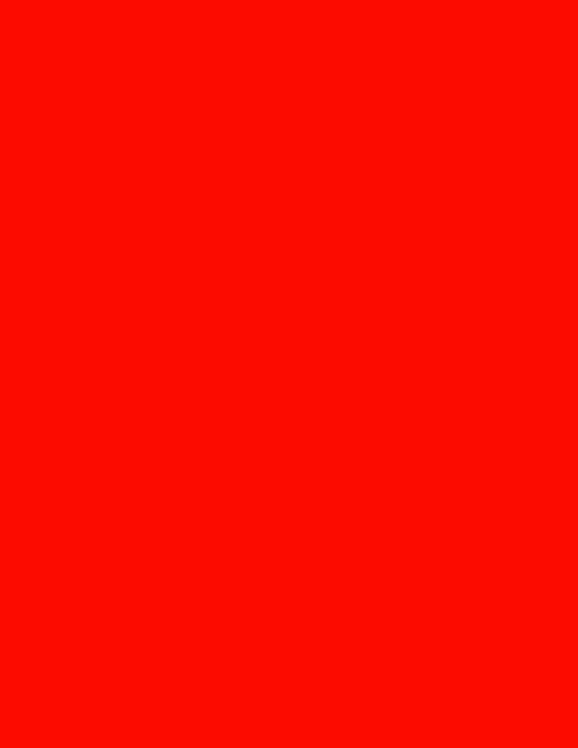 NextDayLabels - 8-1/2 x 11 Neon Color High Light Fluorescent Labels for Laser & Inkjet Printer (RED Fluorescent, 8.5" x 11" - 1 Per Page | 100 Labels)