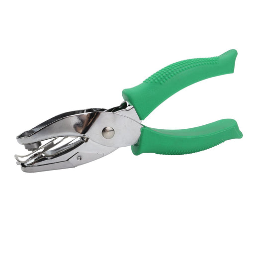 1/6 Inch Square Shape Hole Puncher, Handheld Single Hole Paper Punch, One Hole Paper Punch for DIY Craft Paper Scrapbook Puncher Hand Tool