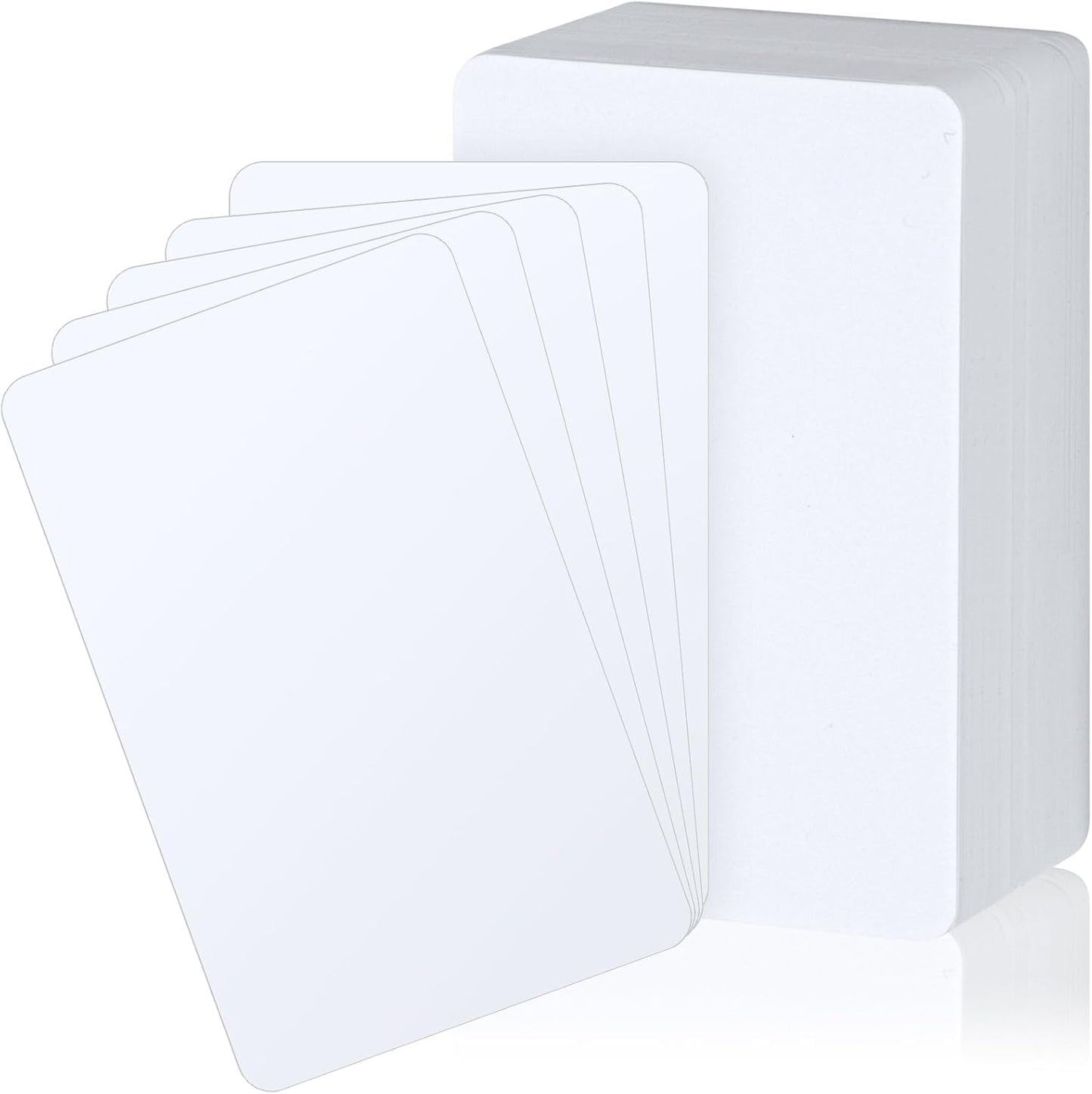 Zomiboo 100 Pieces Tall Trading Card Dividers, Plastic Trading Card Page Dividers for Games Sports Baseball, 2.7 x 4.2 Inch