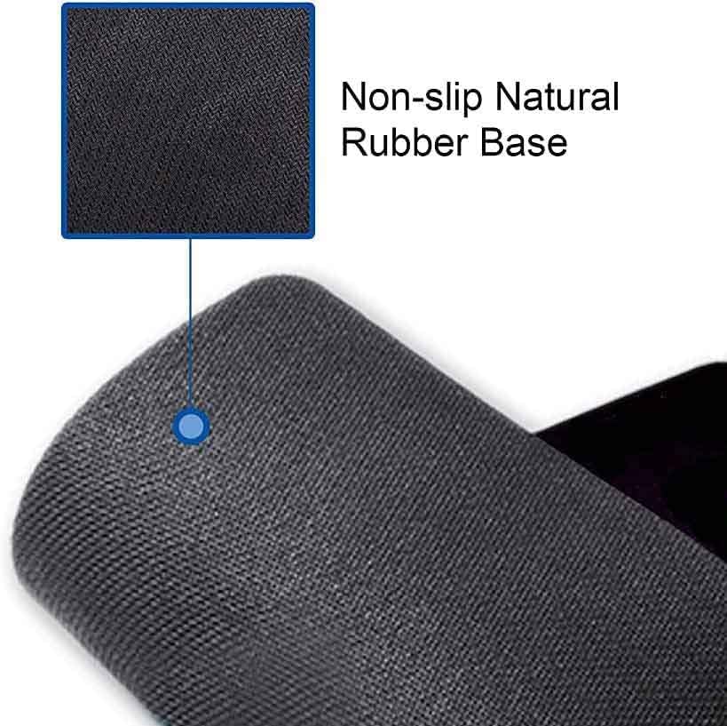 Non-Slip Rubber Mouse Pad， 2026 Calendar Yellow Blue Gradient Background Calendar Black Mouse Mat Mouse Pad Office Gaming Mousemat 9.5 inch x 7.9 inch