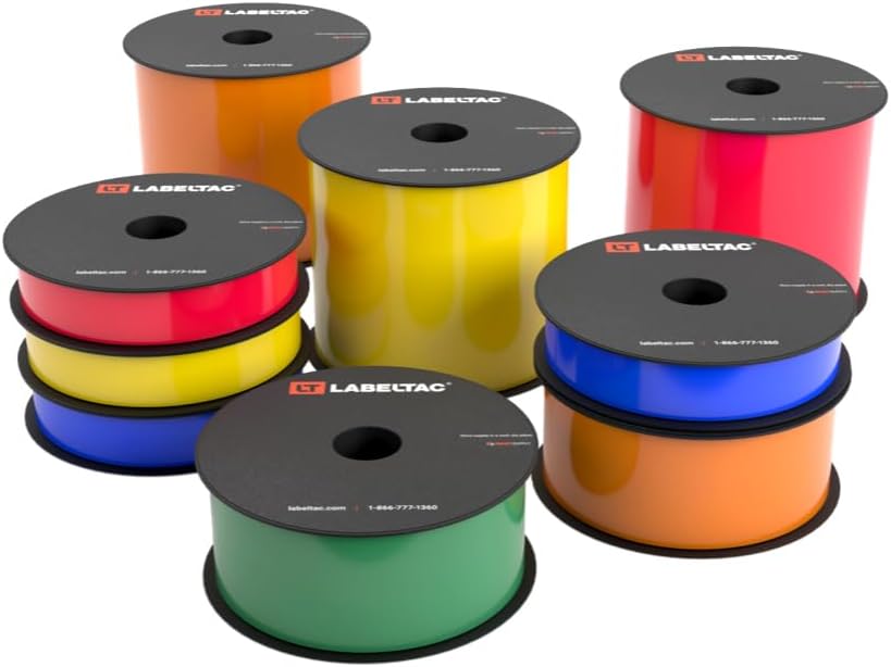 LT4/LT4P/LTPX Label Supply 4" x 150' Hi-Vis Yellow