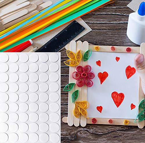 Clear Sticky Tack Adhesive Poster Tacky Putty Removable Round Putty Double-Sided Round No Traces Adhesive Sticke for Festival Decoration…