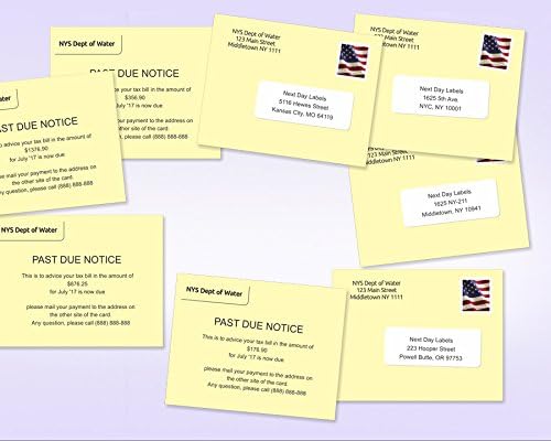 8-1/2" x 11" Laser/Inkjet Postcards 4 Per Page, (4-1/4" x 5-1/2" Each Card | Green, 200 Cards)