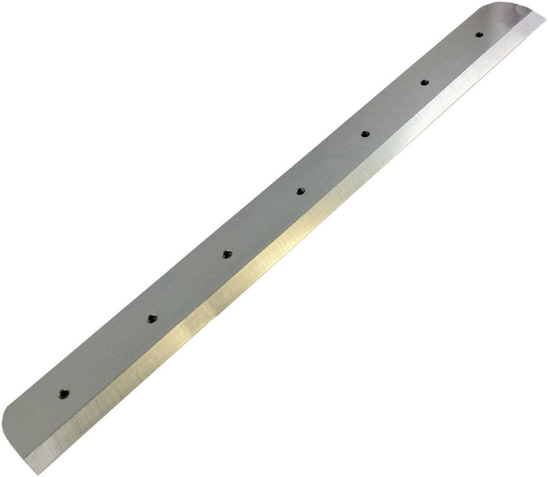 HFS(R) Heavy Duty Guillotine Paper Cutter Bundle - A4, 12'' Blade, 400 Sheet Capacity, Solid Steel Construction with Replacement Cutting Stick