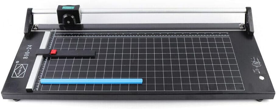 14-48Inch Hob Precision Rolling Cutter Rotary Photo Paper Rolling Cutter Trimmer Sharp Blade (24inch)