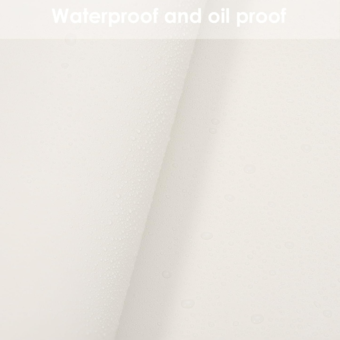 Leather Table Cover,1.8mm Thick,42x42 Inch Table Protector,Table Protector for Dining Room Table,Dining Table Cover,Table Cover Protector,Dining Table Protector(White+White,42x42)