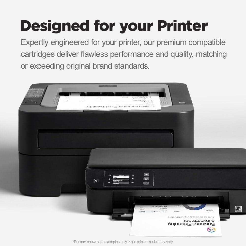 LD Products Remanufactured HP 45 51645A Ink Cartridge Replacements for PhotoSmart: 1000 1100 1100xi 1115 1115cvr 1215 1215vm 1218 1218xi 1315 1315vm P1000 P1000xi P1100 P1100xi P2100 (Black 2-Pack)