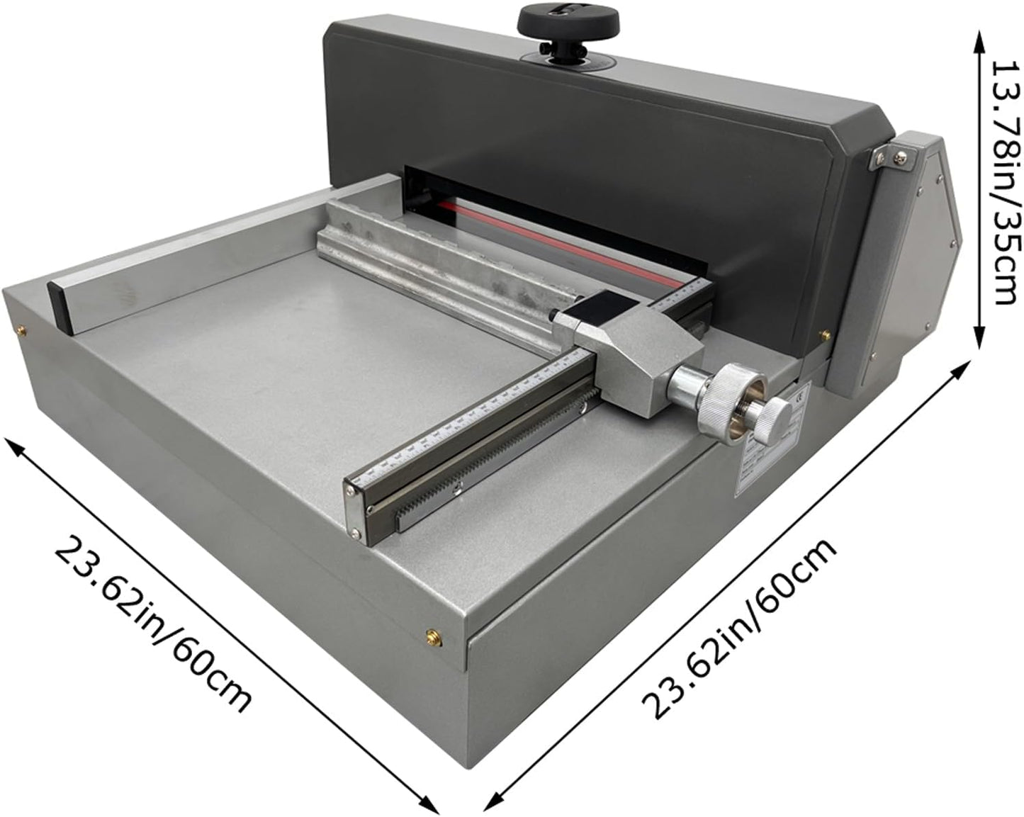 A4 13″ Desktop Electric Paper Cutter with Infrared Photo Electric Protection Paper Stack Guillotine Trimmer for Office, School 110V 120W