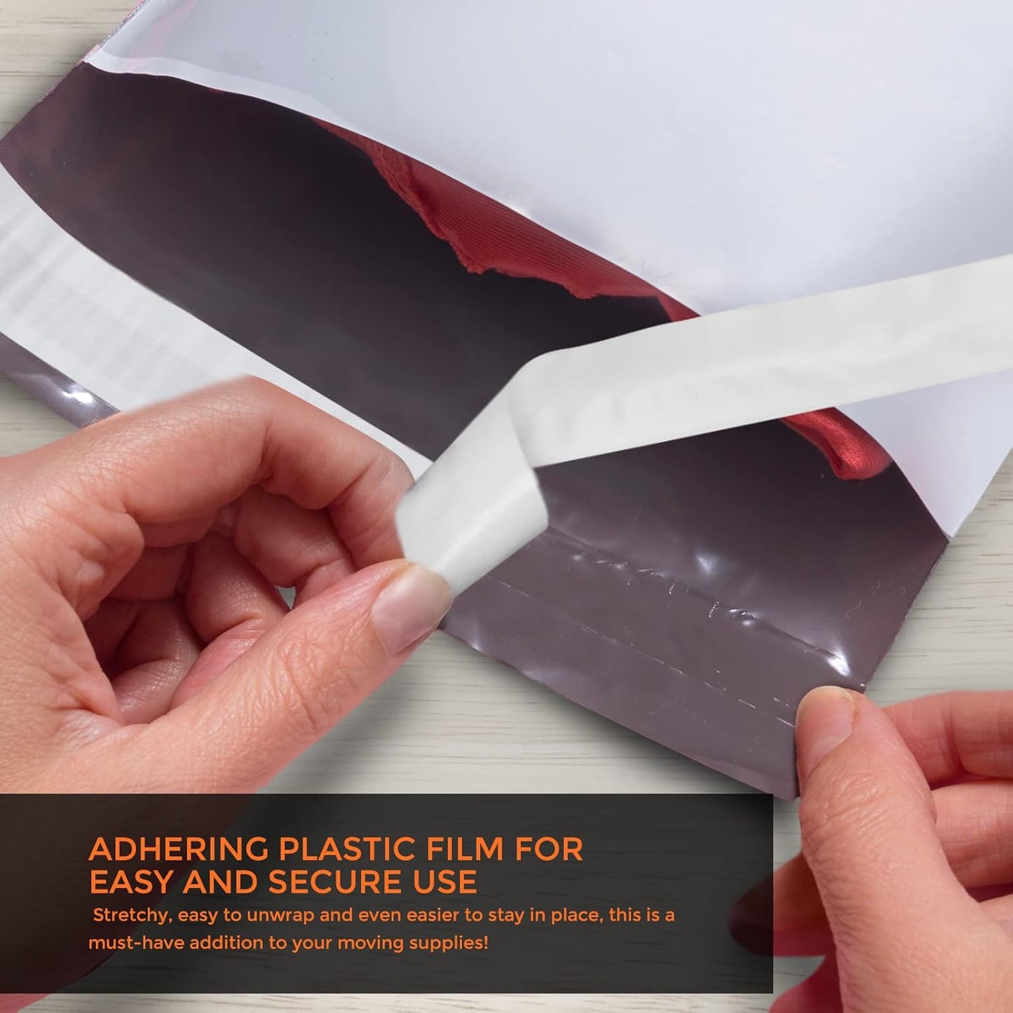 PackageZoom Poly Mailers 7.5x10 100 Pcs Self-Seal Shipping Envelopes For Businesses, Strong Adhesive Mailing Bags, Tear & Water-Resistant Protective Shipping Bags Light Grey