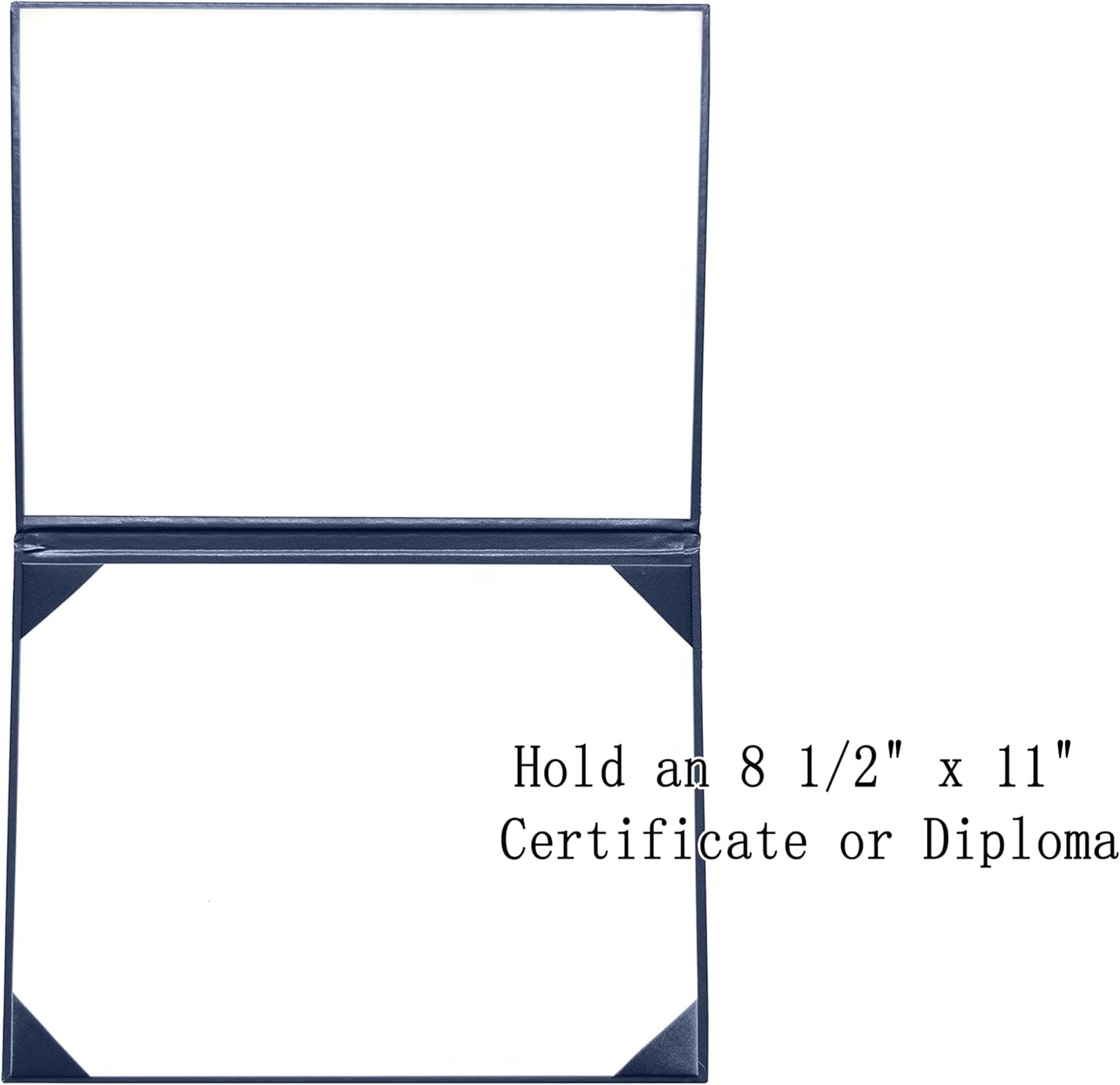 5 PCS Smooth Diploma Certificate Cover 8 1/2" x 11" Navy