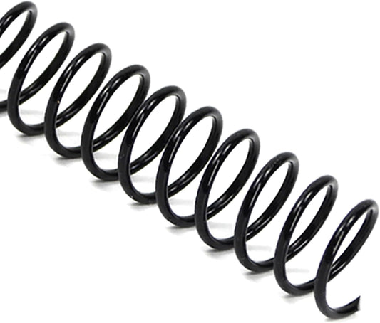 Rayson 15.9mm Plastic Spiral Coil Binding 3:1 Pitch, 5/8inch, 140 Sheets Capacity Black Coil Binding Spines - Versatile for Office and Educational Tasks, Pack of 100