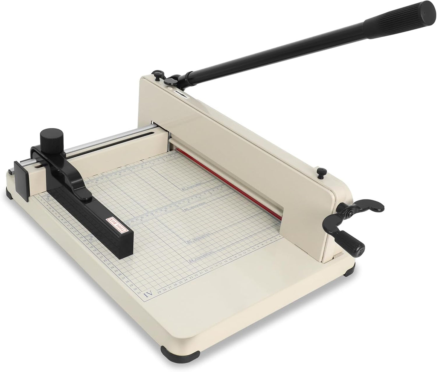 Heavy Duty Paper Cutter, 12 inch Guillotine Paper Cutter Industrial-Grade Steel Blade with Safety Lock, Guillotinas para Cortar Papel Paper Trimmer for Office, School, Crafting Cardstock