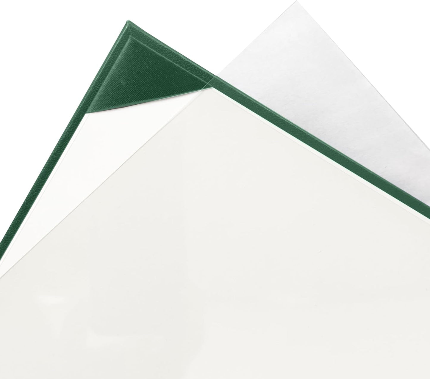40 PCS Smooth Diploma Certificate Cover 8 1/2" x 11" Forest Green