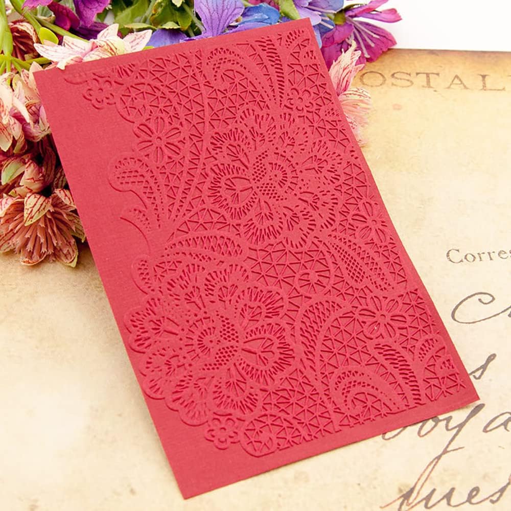 6Pcs Flower Snowflake Plastic Embossing Folder DIY Craft Template Molds Stamp Stencils Scrapbook Paper Cards Photo Album Making Tools Embossing Folders Handmade Art Craft Supplies Decorating Mold