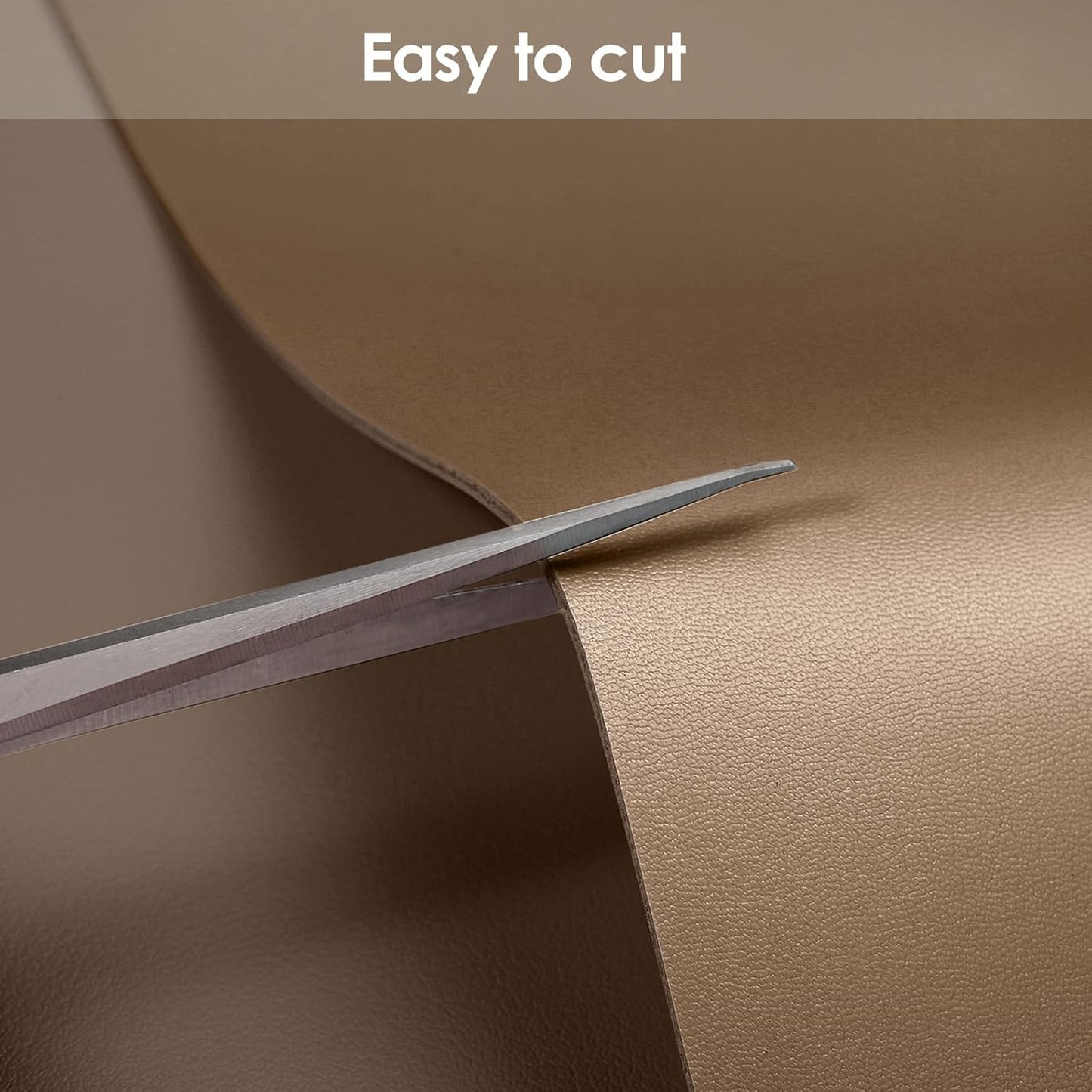 Leather Table Cover,1.8mm Thick,24x60 Inch Desk Cover,Large Desk Mat,Table Protector,Table Cover Protector,Desk Protector,Table Pad,(Mud Color+Champagne Gold,24x60)