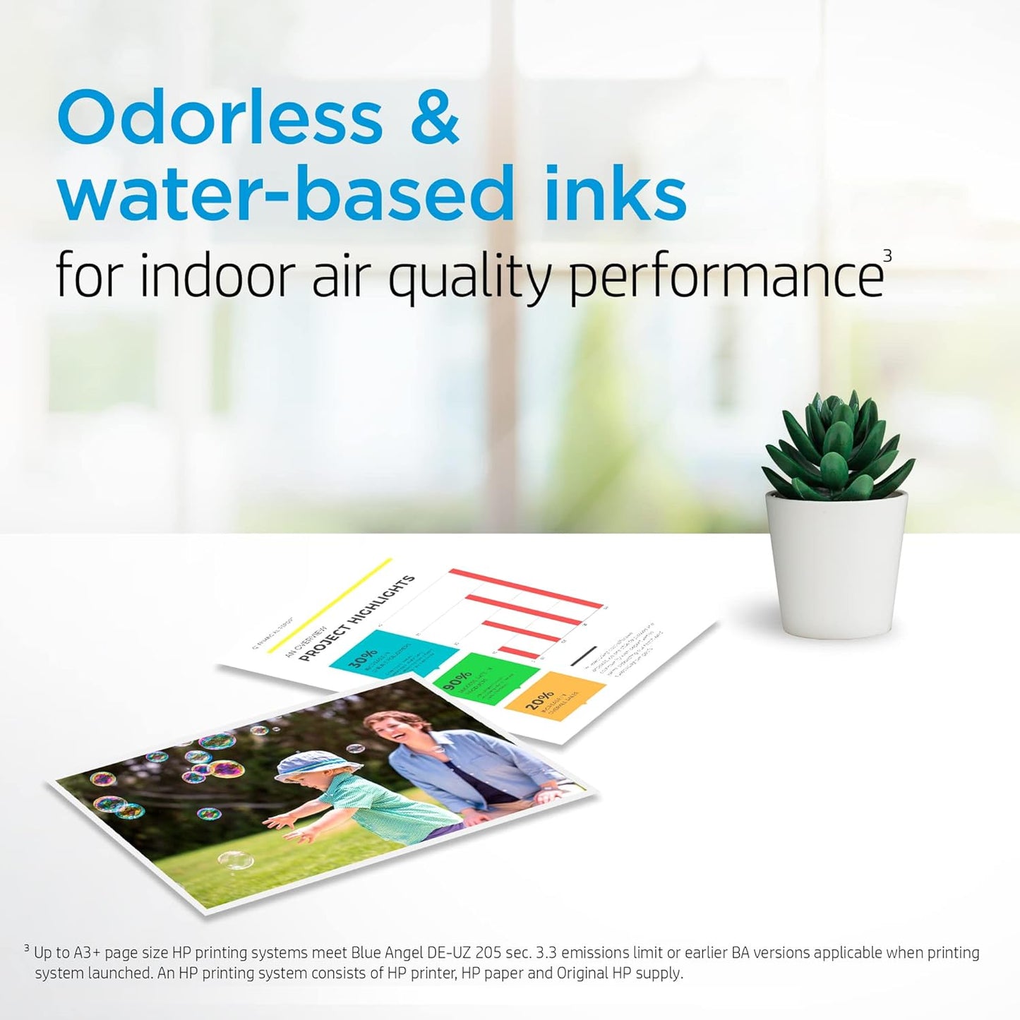 HP 64XL Tri-color High-yield Ink Cartridge for HP Printers | Works with Printer Series: ENVY Inspire 7950e; ENVY Photo 6200, 7100, 7800; Tango | Eligible for Instant Ink | N9J91AN