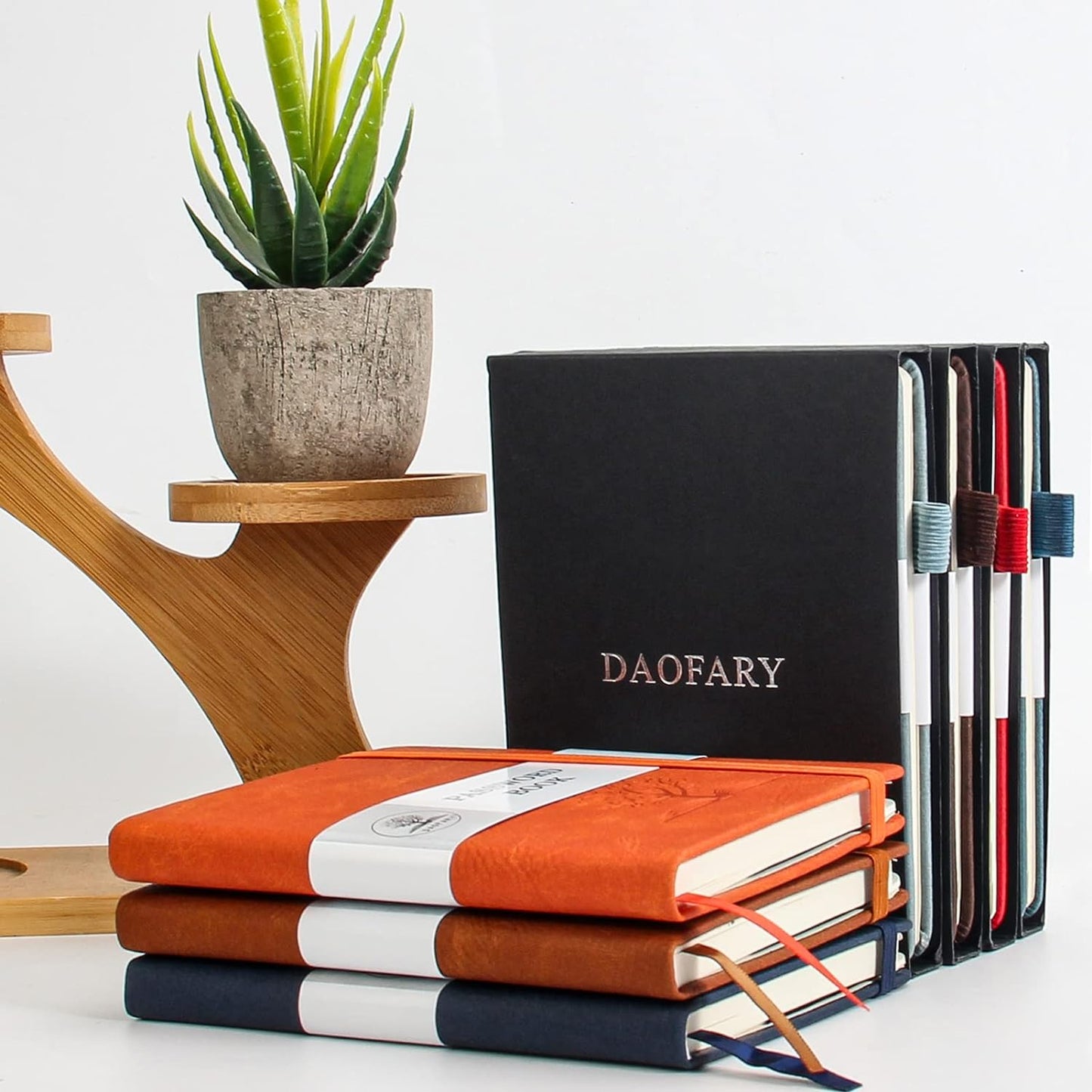 DAOFARY Password Book with Alphabetical Tabs - Small Password Keeper Book (5.6 * 4.3 in) with Inner Pocket, Hardcover Password Keeper Notebook for Log Internet Website Information (Dark Blue)