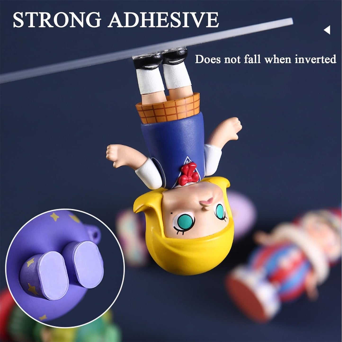 Adhesive Stick dots Two-Sided Sided Mounting Putty Stick Tack for Wall Hanging Crafts Balloons Festival Party Decorations,Clean Removable(2400)