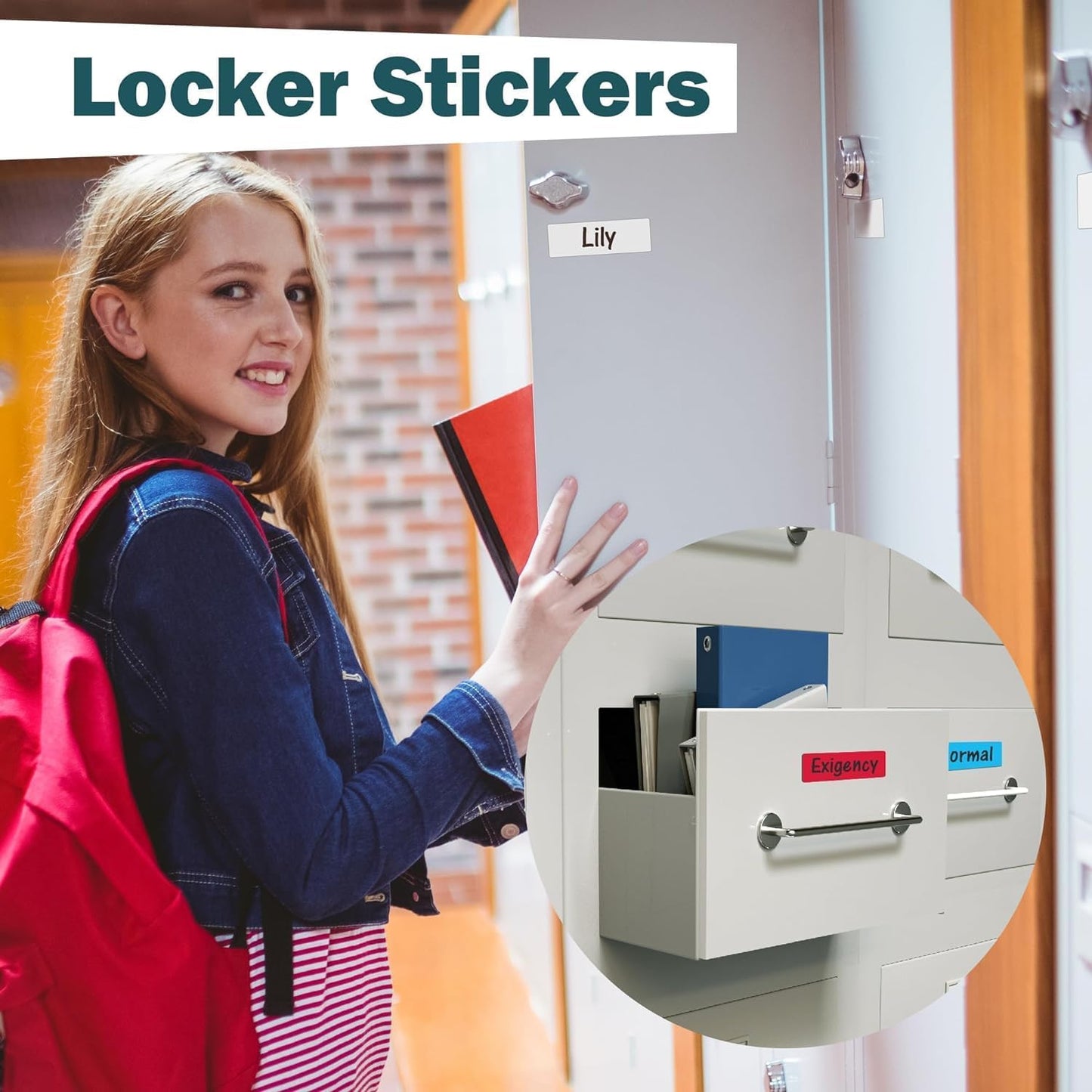 LLPT Dry Erase Magnetic Labels 2" x 4" 50 Packs Blank Writable Magnet Stickers Reusable for Refrigerator Shelf Whiteboard Toolbox Craft and Other Metallic Surfaces Red (DML2040RD)