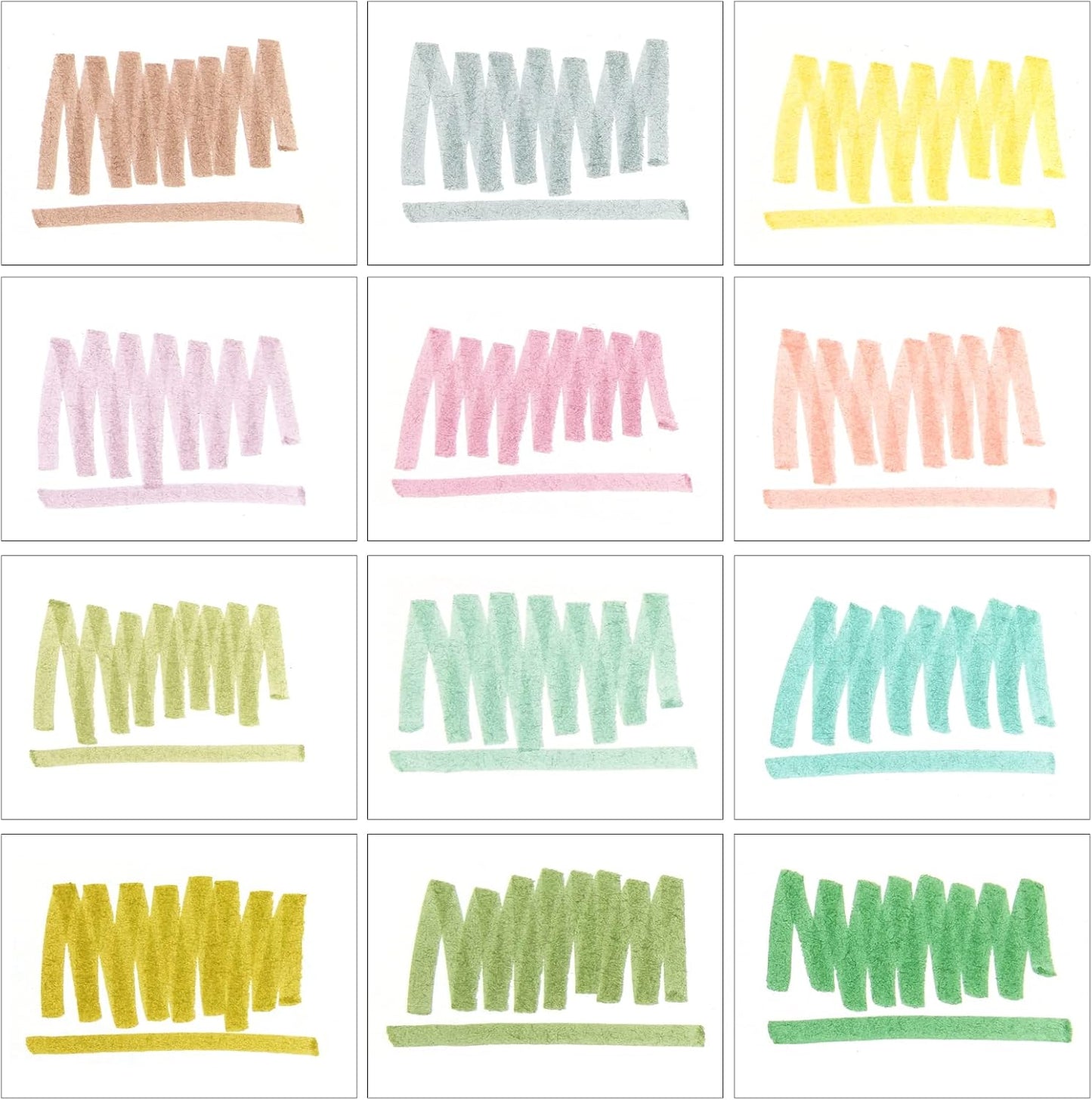 WRITECH Retractable Highlighters Assorted Colors: Chisel Tip Click Aesthetic Highlighter Marker Pens Pack Multi Colored Ink No Bleed Smear for Highlighting Journaling (12ct Neutral)
