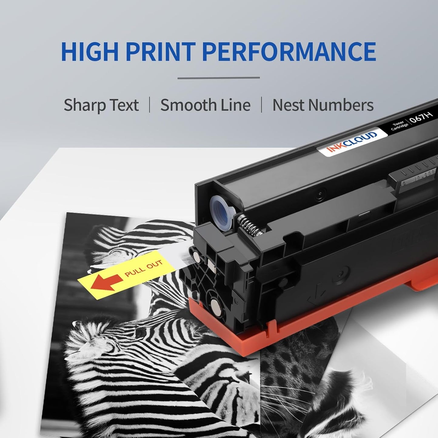 067H 067 Black Toner Cartridge 1-Pack with Chip Compatible Canon 067H CRG-067H Toner Work with Canon imageCLASS MF656Cdw MF653Cdw MF654Cdw LBP632Cdw LBP633Cdw Printer, CRG067H Ink, Black
