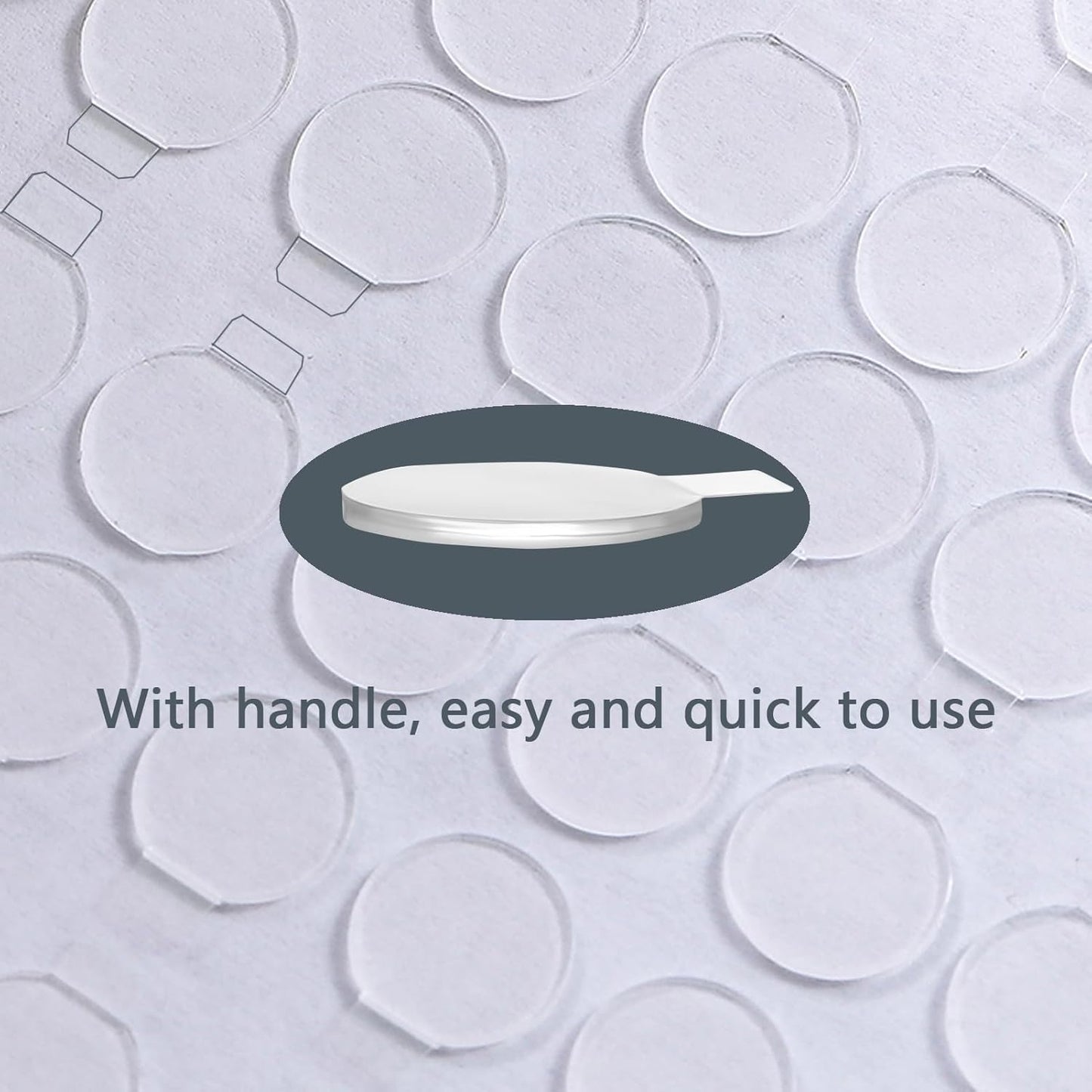 Adhesive Stick dots Two-Sided Sided Mounting Putty Stick Tack for Wall Hanging Crafts Balloons Festival Party Decorations,Clean Removable(0.4"*0.4"-1000)