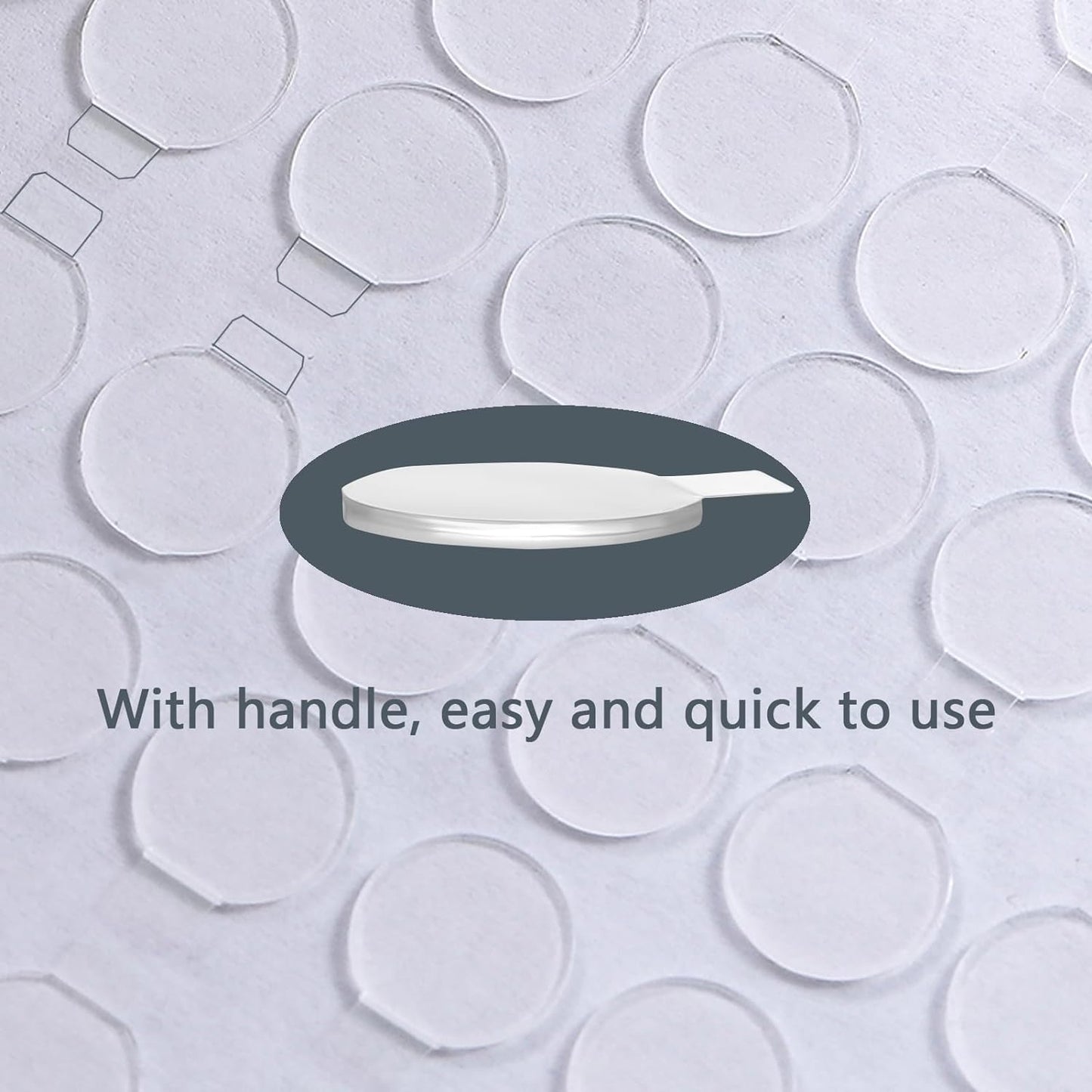 Adhesive Stick dots Two-Sided Sided Mounting Putty Stick Tack for Wall Hanging Crafts Balloons Festival Party Decorations,Clean Removable(0.4"*0.4"-500)