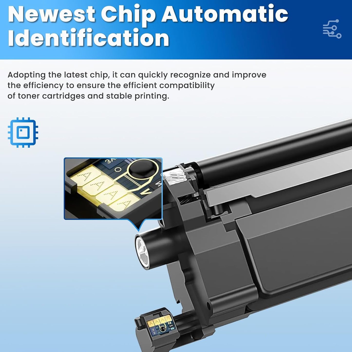 26A Black Toner Cartridge CF226A Compatible for HP 26A 26X Black Toner Cartridge Replacement HP26A Works with Laser Jet pro M402n M426fdw M402dn M402dw M402m Pro MFP M427dw M426dw M426fdn, 2 Pack