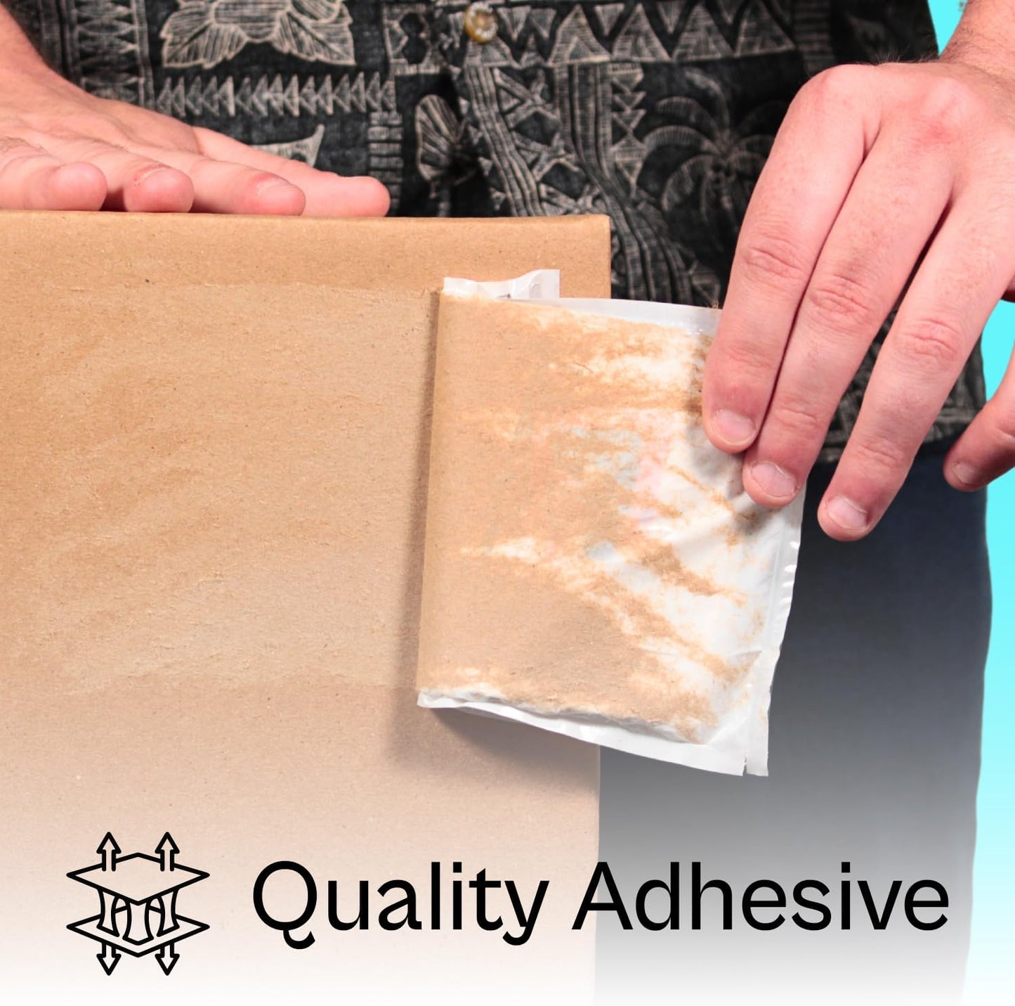 9.5"x 12" Clear Enclosed Packing Envelope Plain Face Usable Dim 9" x 11.5" Front- Clear, Back- White (500 Pack)