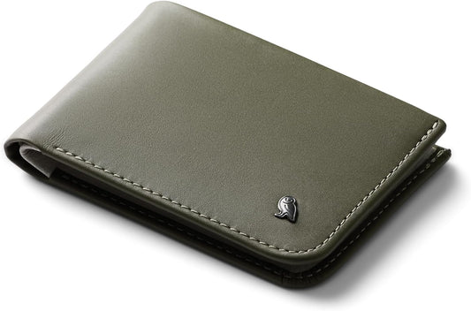 Bellroy Hide & Seek Wallet (Slim Leather Bifold Design, RFID Protected, Holds 5-12 Cards, Coin Pouch, Flat Note Section, Hidden Pocket)