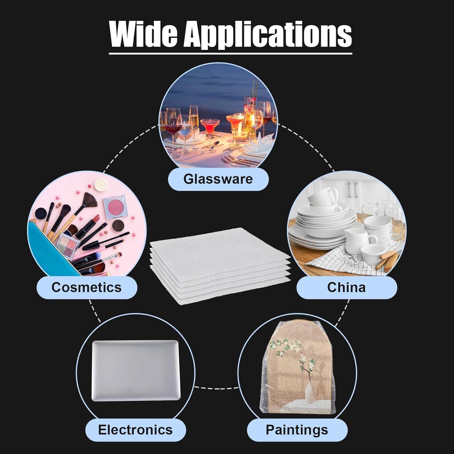 5 Pack Extra Large 28 * 32 Inch Bubble Pouches Clear Bubble Pouch Wrap Bags for Packing Shockproof Cushioning Wrap Bag for Shipping Moving Fragile Dishes China Plates Painting Fragile Items