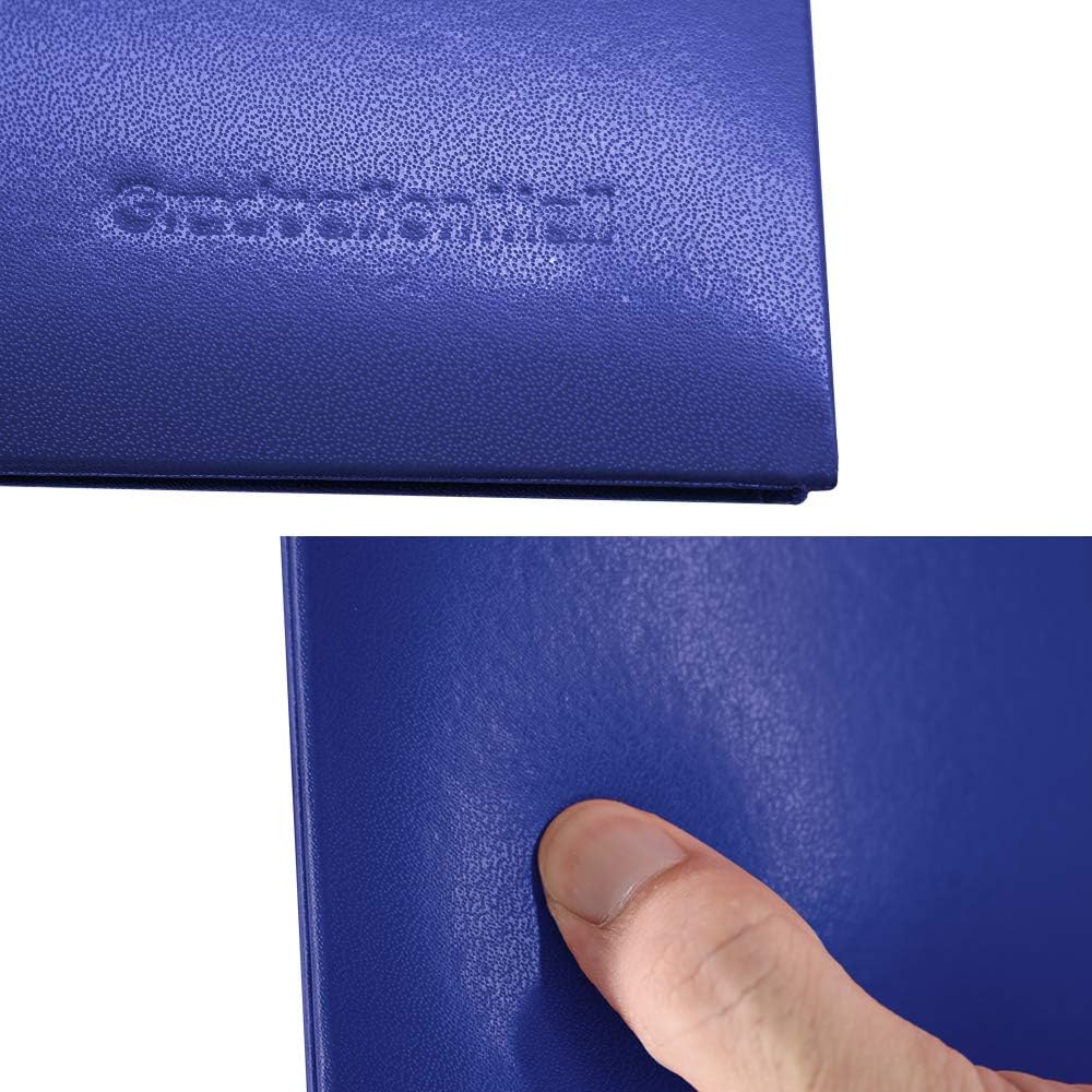 GraduationMall 8.5"x11" Smooth Padded Diploma Cover Certificate Holder Royal,1-Pack