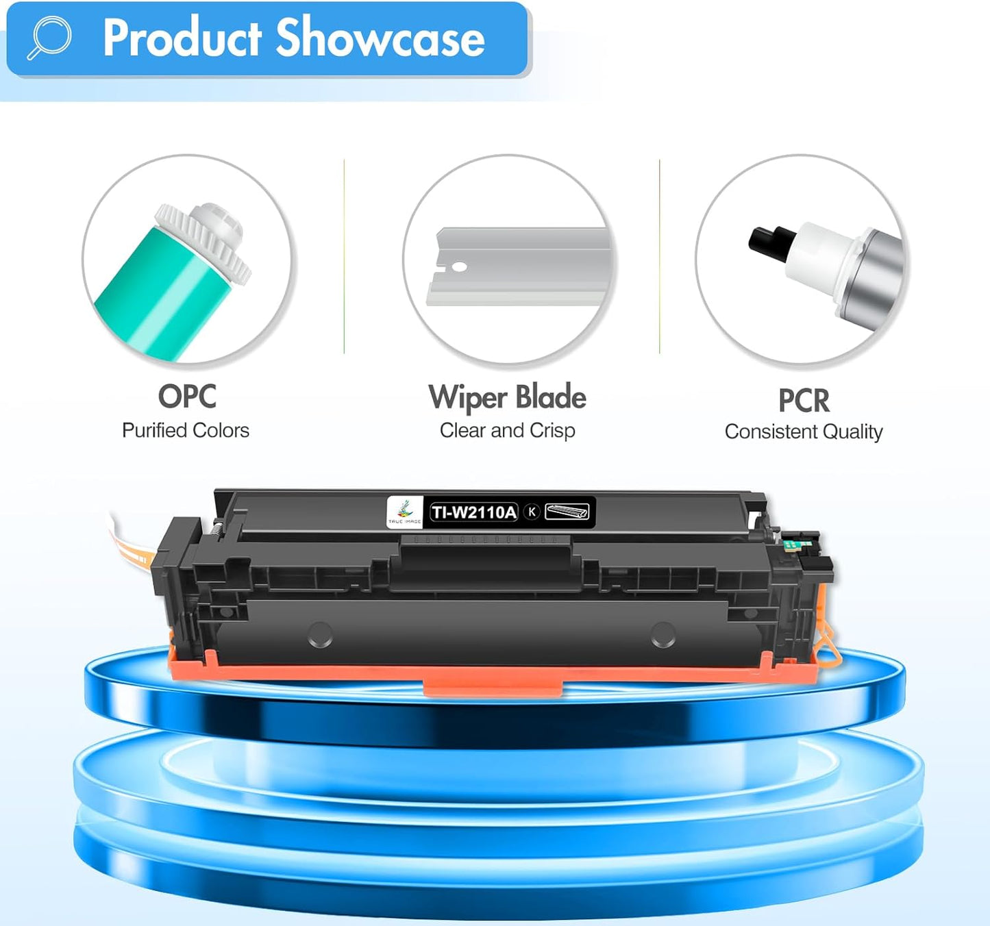 206A Toner Cartridges 4 Pack: M283fdw 206X Set Compatible Replacement for HP 206A 206X Color Laserjet Pro MFP M283fdw M283cdw M255dw M283 M255 Printer High Yield Ink (Black Cyan Yellow Magenta)