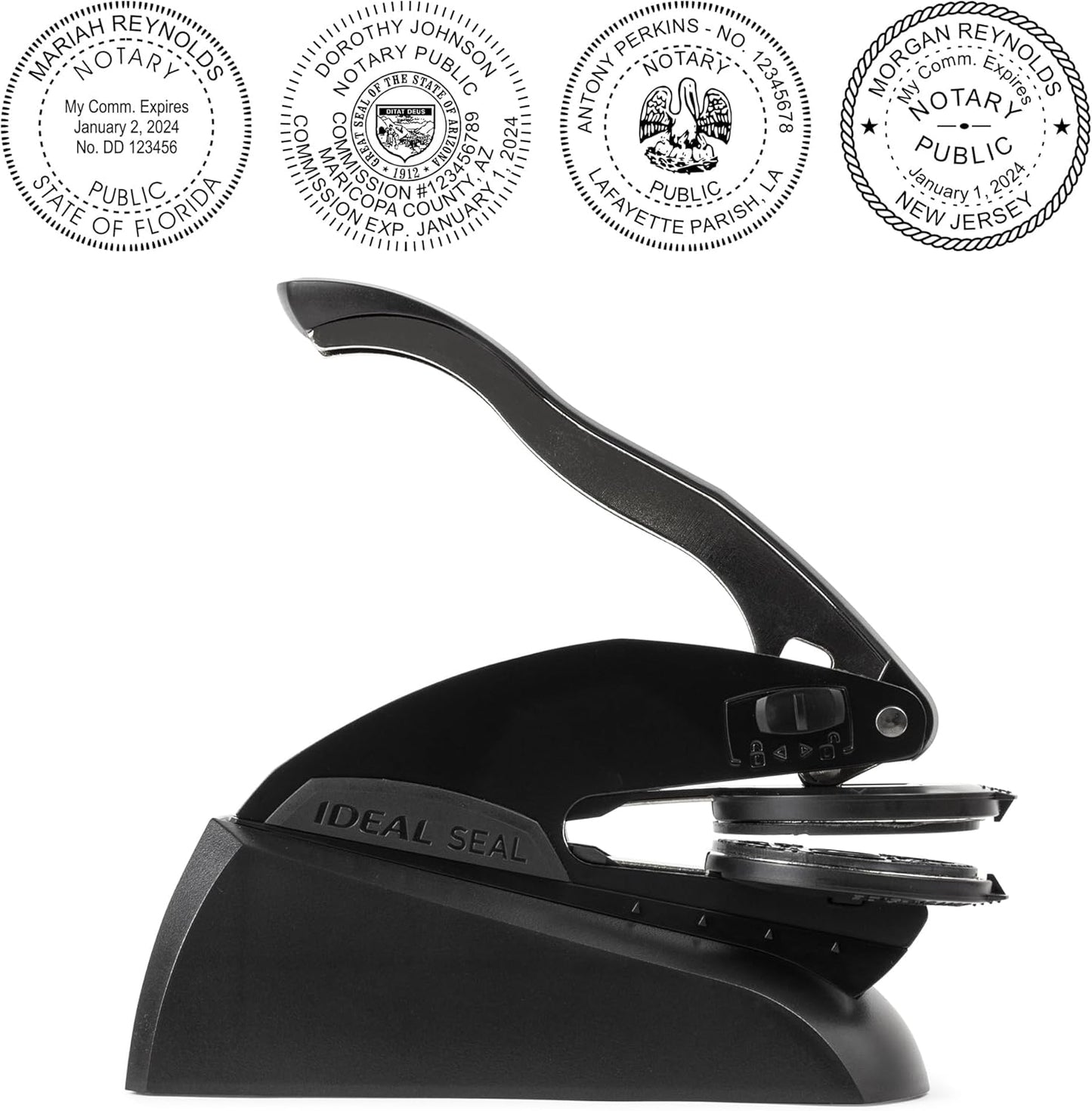 Ohio Round Notary Embosser | Official State Embosser | Official Seals | Meets State Specifications (Ohio, Round Embosser)