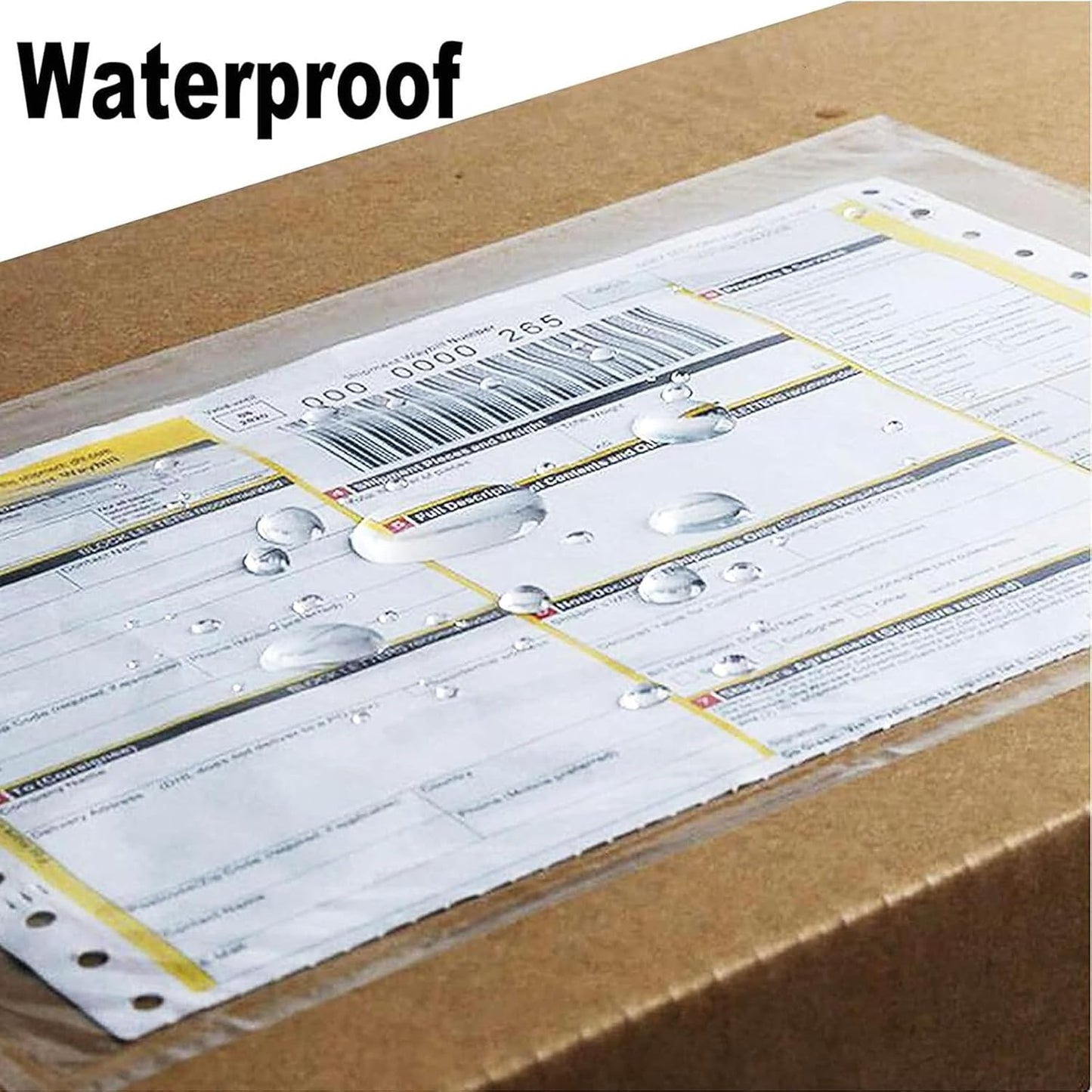 4.5x5.5 Packing List Mailing Envelopes Shipping Envelopes Packing List Clear Adhesive Shipping Label Sleeves Shipping Supplies for Small Businesses(1000 Pcs)