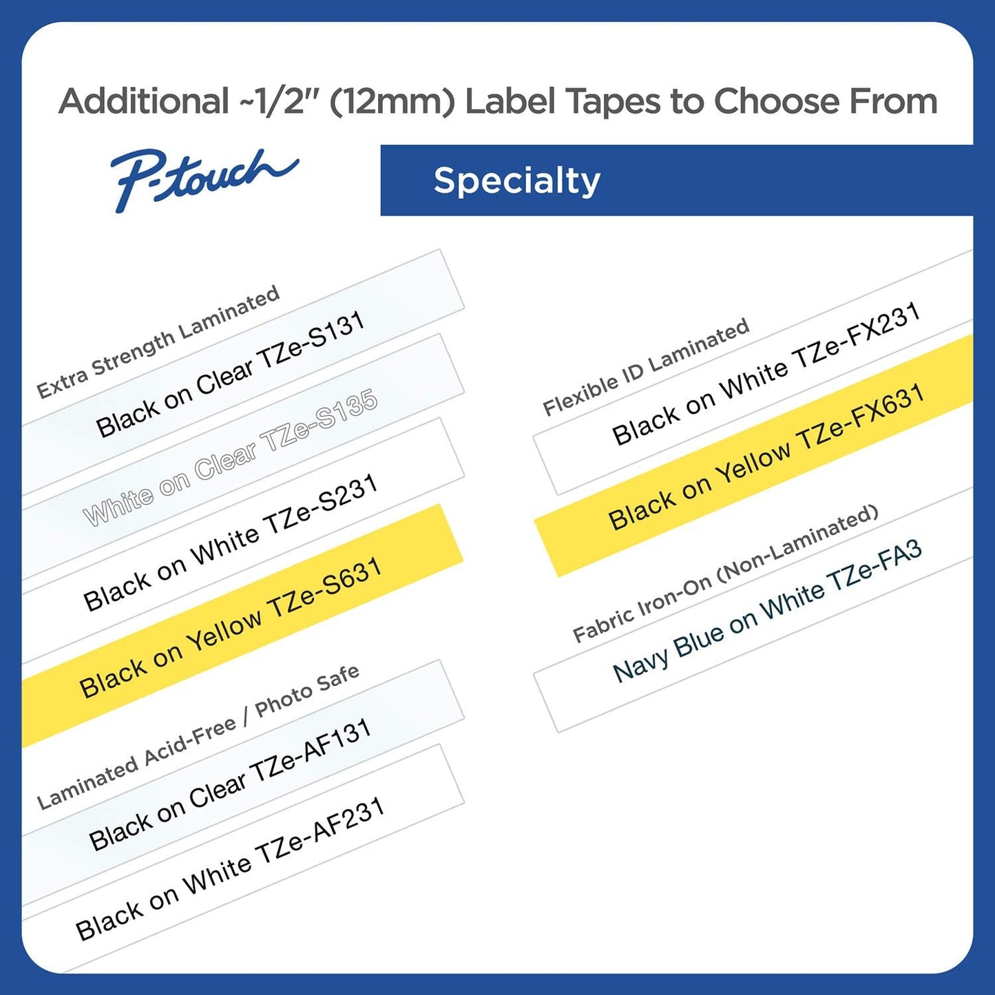 Brother Genuine P-touch TZE-MQG35 Tape, 1/2" (0.47") Wide Standard Laminated Tape, White on Lime Green, Laminated for Indoor or Outdoor Use, Water-Resistant, 0.47" x 16.4' (12mm x 5M), TZEMQG36