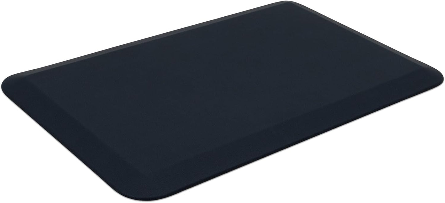 NewLife by GelPro Anti-Fatigue Designer Comfort Kitchen Floor Mat, 20x32”, Tweed Hydrangea Stain Resistant Surface with 3/4” Thick Ergo-foam Core for Health and Wellness