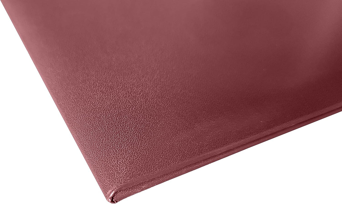 12 PCS Smooth Diploma Certificate Cover 8 1/2" x 11" Maroon