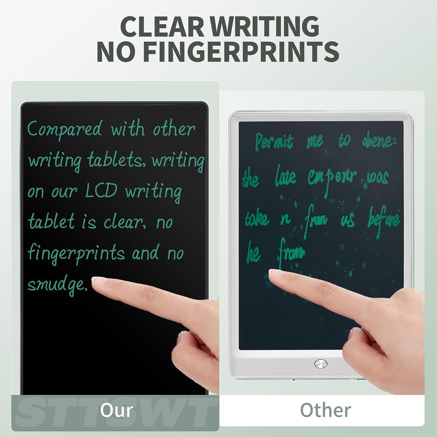 LCD Writing Tablet for Adults: Mini 6.5 Inch Full Screen Reusable Digital Notepad Lightweight Portable Use for Office Study Teaching